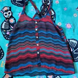 Full Tilt Multicolor Striped Camisole